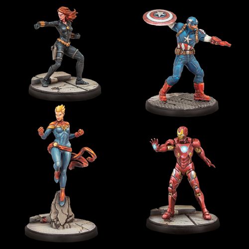Marvel Crisis Protocol Avengers Affiliation Pack
